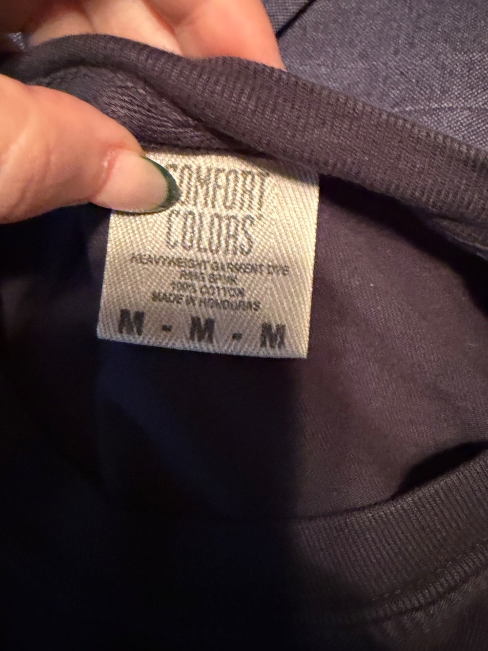 "Over Educated Cat Lady" Graphic Tee (Comfort Colors) - Picture 2 of 2